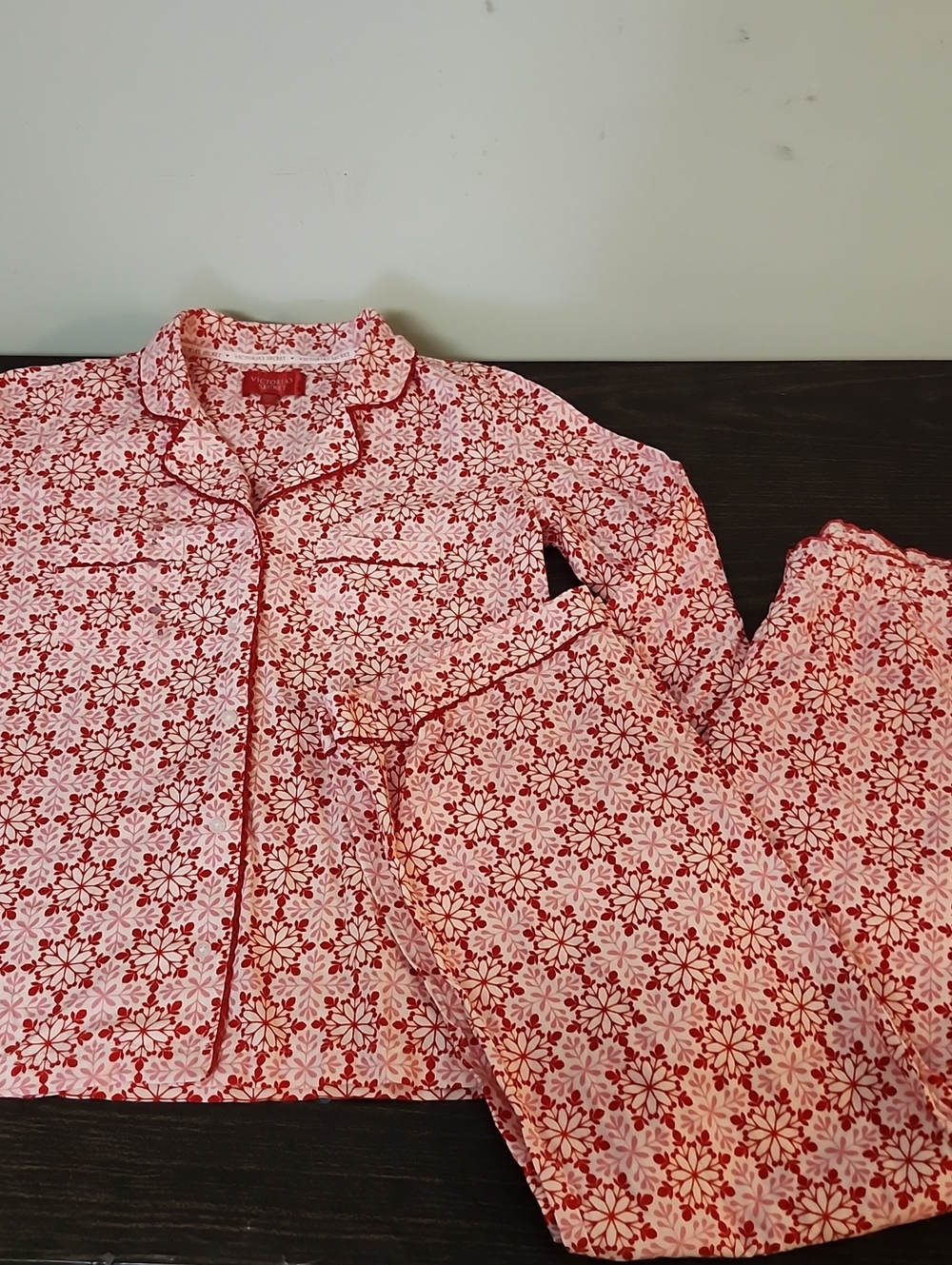 Victoria's Secret PJ's Pajama Set Women's Size Small Cotton NWT NEW